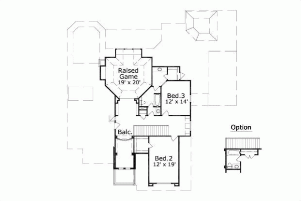 Upper/Second Floor Plan: 19-317