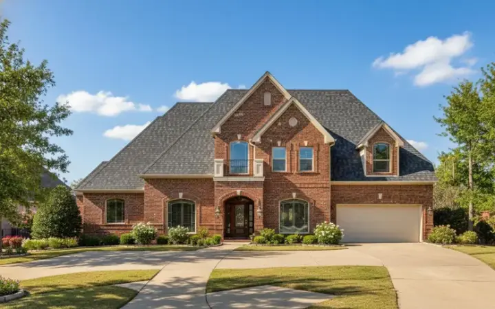 Traditional house plans 19-318 - front exterior, 4,467 sq ft, 4 bed, 3 bath house plans | Monster House Plans