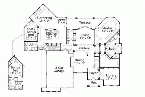 Main Floor Plan: 19-324