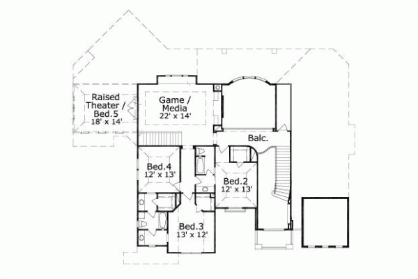 Upper/Second Floor Plan: 19-324