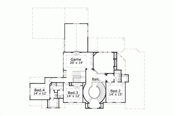 Upper/Second Floor Plan: 19-328