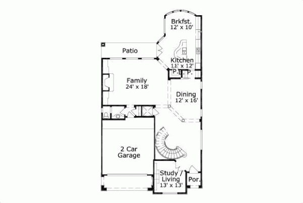 Main Floor Plan: 19-329