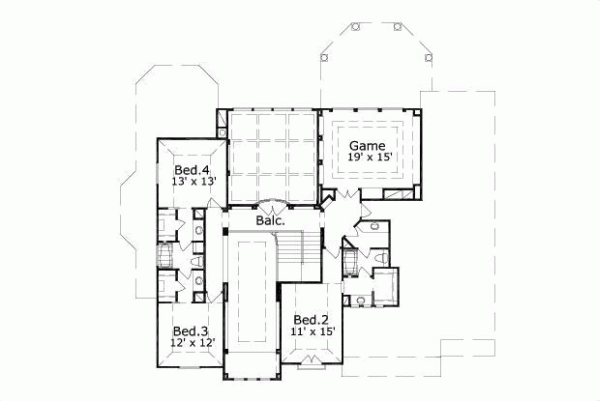 Upper/Second Floor Plan: 19-330