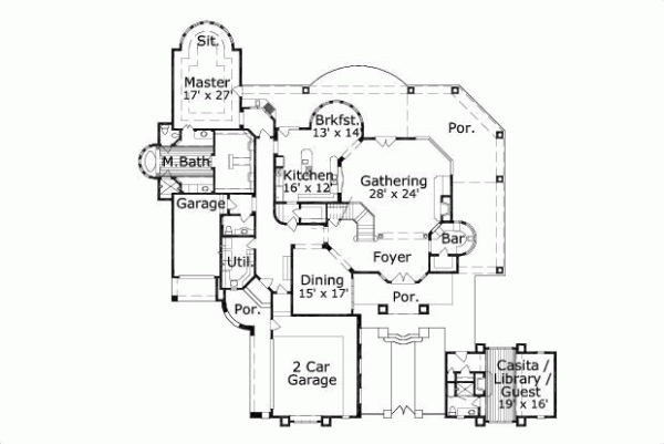 Main Floor Plan: 19-333