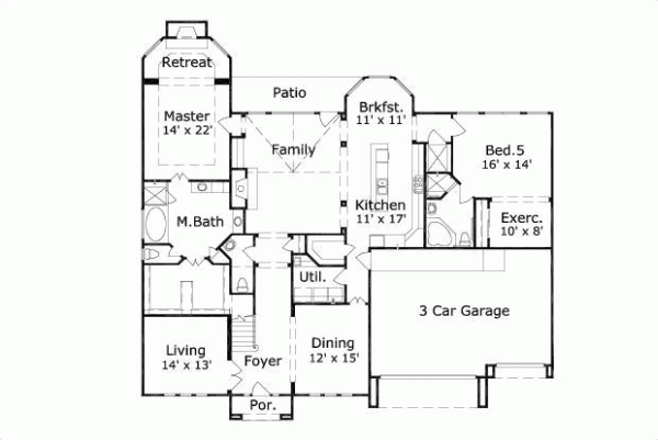 Main Floor Plan: 19-335