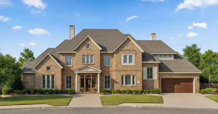 Traditional house plans 19-336 - front exterior, 4,656 sq ft, 4 bed, 3 bath house plans | Monster House Plans