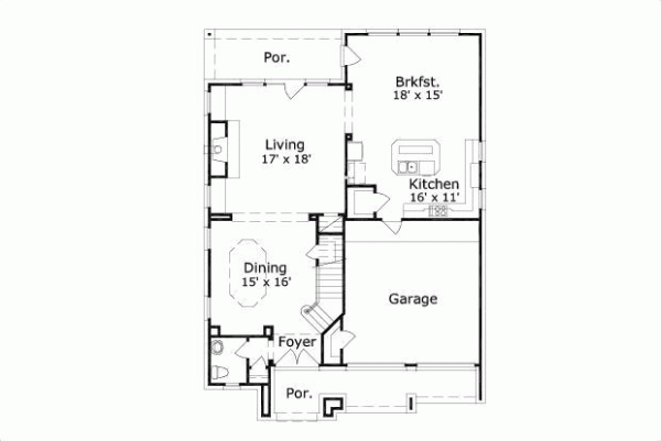Main Floor Plan: 19-339