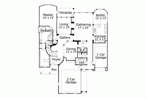 Main Floor Plan: 19-342