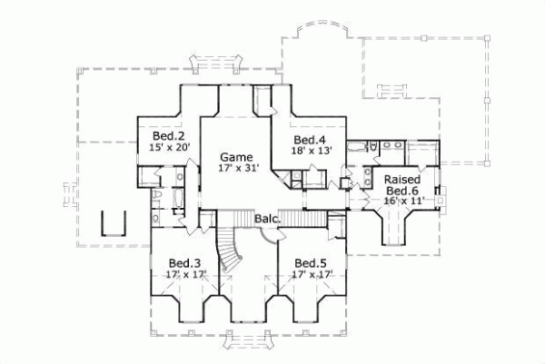 Upper/Second Floor Plan: 19-343