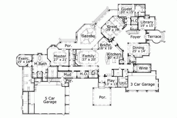 Main Floor Plan: 19-346