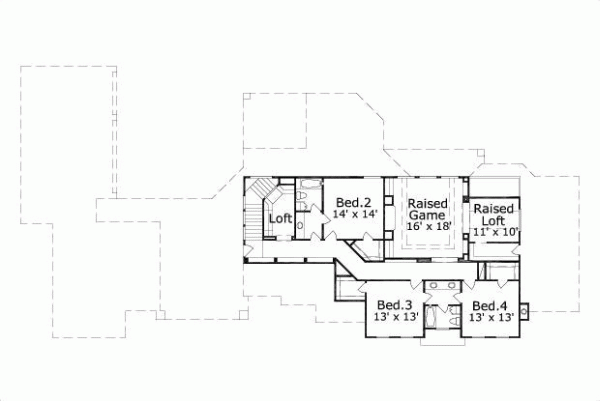 Upper/Second Floor Plan: 19-351