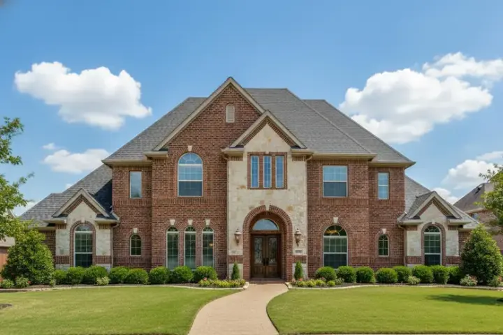 Traditional house plans 19-352 - front exterior, 3,173 sq ft, 4 bed, 3 bath house plans | Monster House Plans