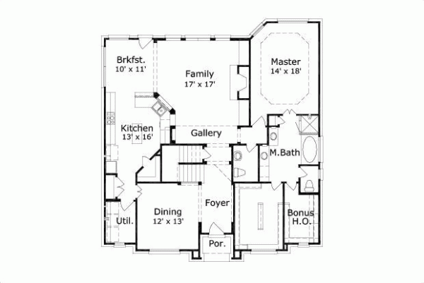 Main Floor Plan: 19-352