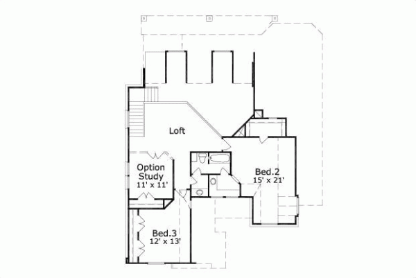 Upper/Second Floor Plan: 19-359