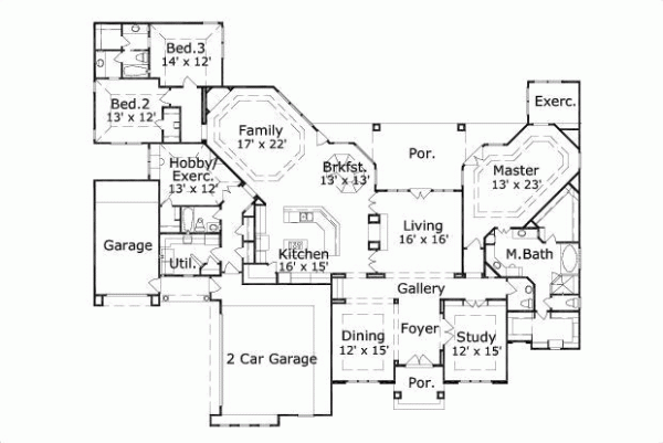Main Floor Plan: 19-360