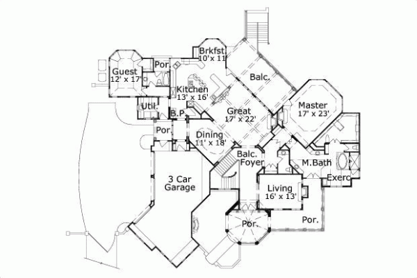 Main Floor Plan: 19-367