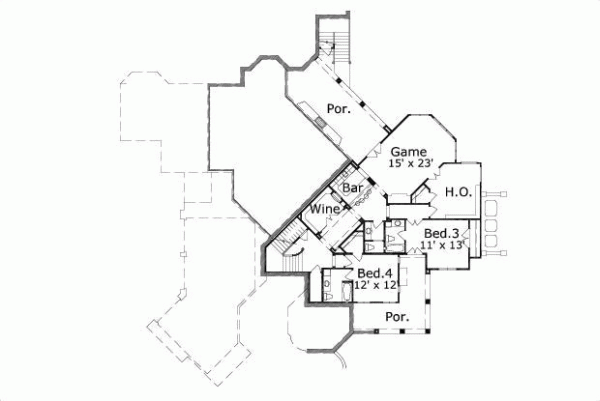 Upper/Second Floor Plan: 19-367
