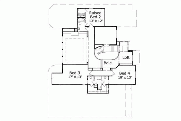 Upper/Second Floor Plan: 19-370