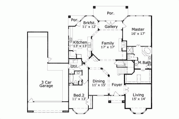 Main Floor Plan: 19-371