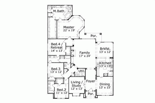 Main Floor Plan: 19-376