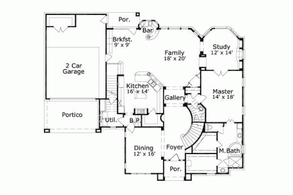 Main Floor Plan: 19-377