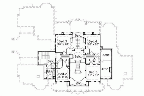Upper/Second Floor Plan: 19-380