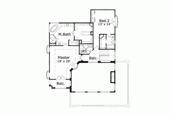 Upper/Second Floor Plan 19-383