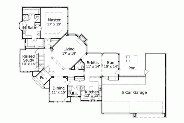 Main Floor Plan: 19-384