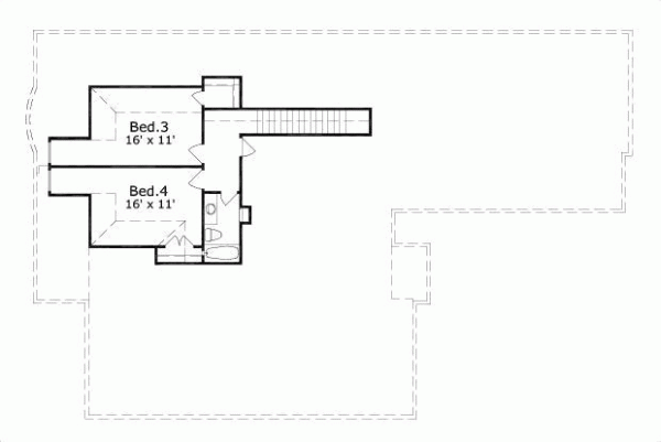Upper/Second Floor Plan: 19-386