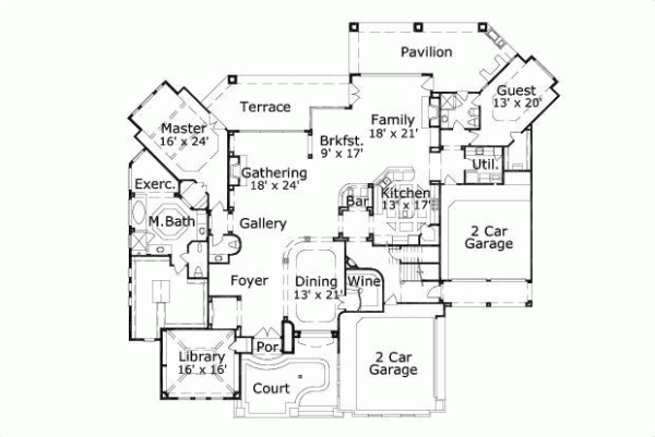 Main Floor Plan: 19-388