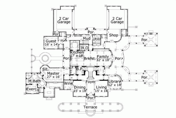 Main Floor Plan: 19-390