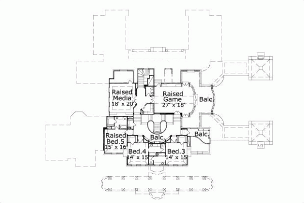 Upper/Second Floor Plan:19-390