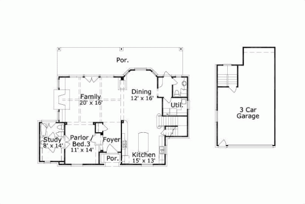 Main Floor Plan: 19-395
