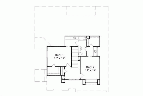 Upper/Second Floor Plan: 19-396