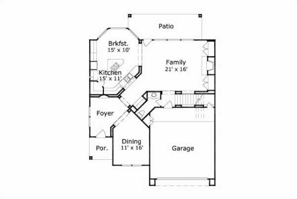 Main Floor Plan: 19-397