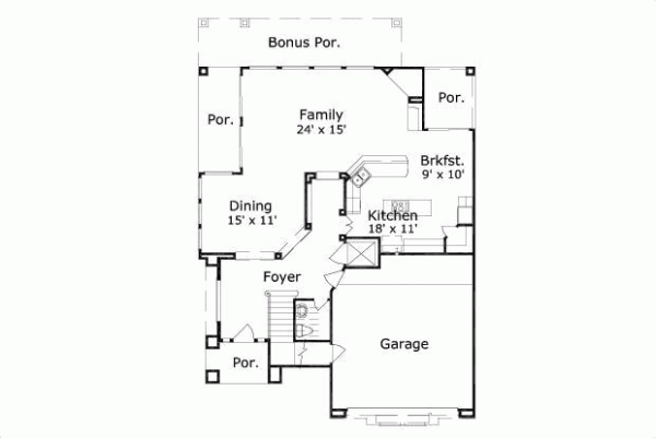 Main Floor Plan: 19-398