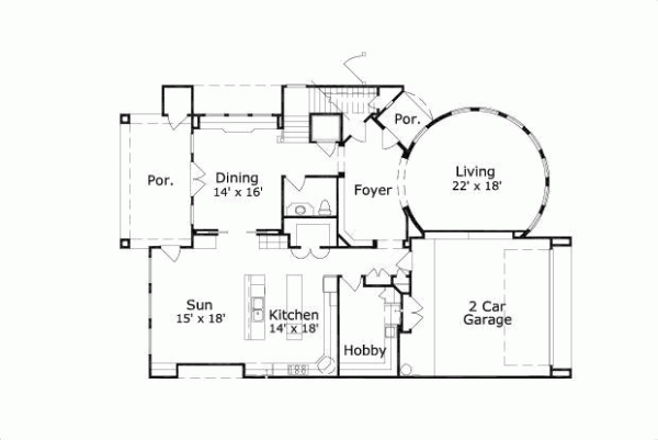 Main Floor Plan: 19-399