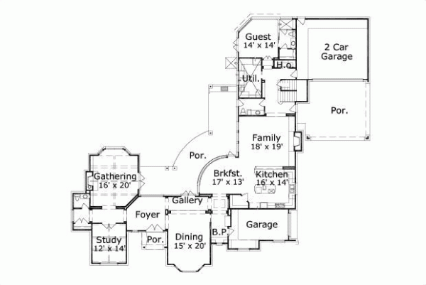 Main Floor Plan: 19-400