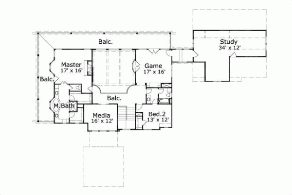 Upper/Second Floor Plan: 19-401