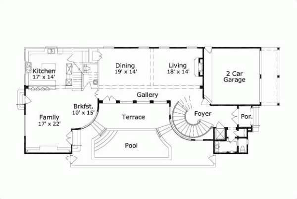 Main Floor Plan: 19-402