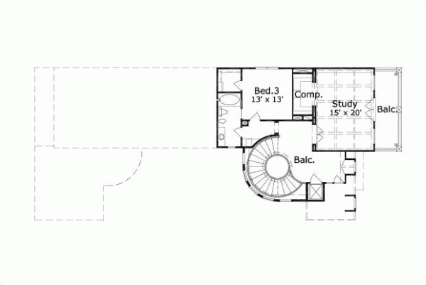 Upper/Second Floor Plan 19-402