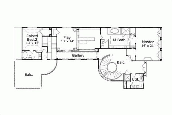 Upper/Second Floor Plan: 19-402