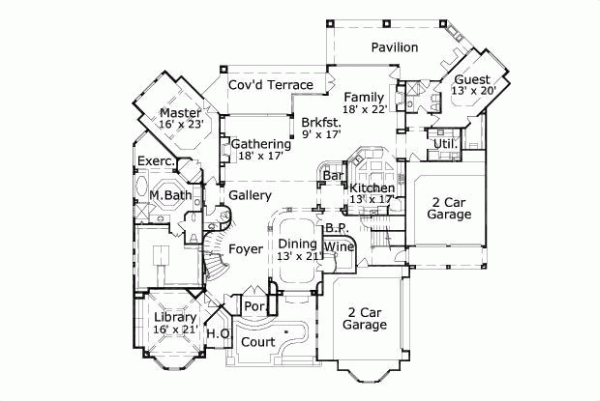 Main Floor Plan: 19-407