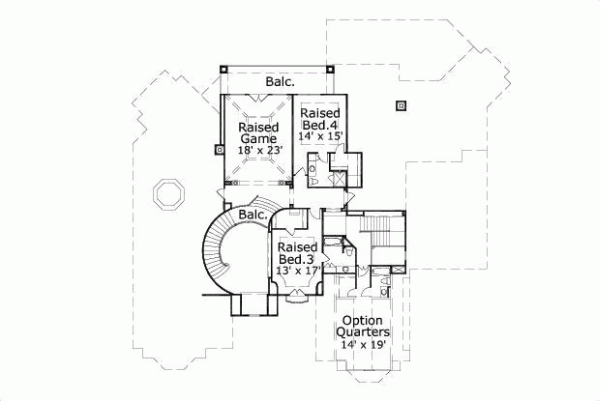 Upper/Second Floor Plan: 19-407