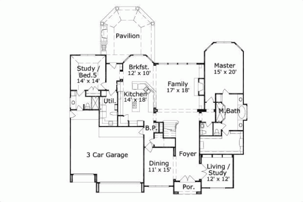 Main Floor Plan: 19-409