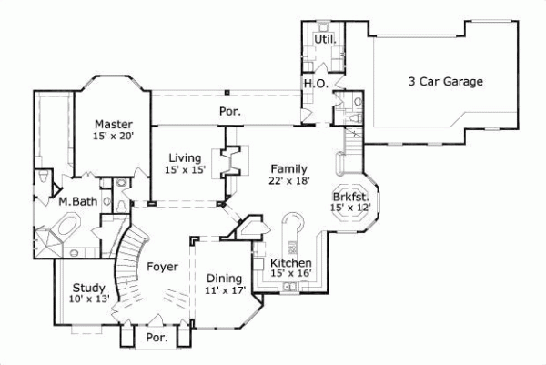Main Floor Plan: 19-410