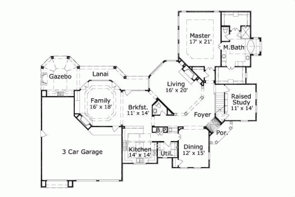 Main Floor Plan: 19-411