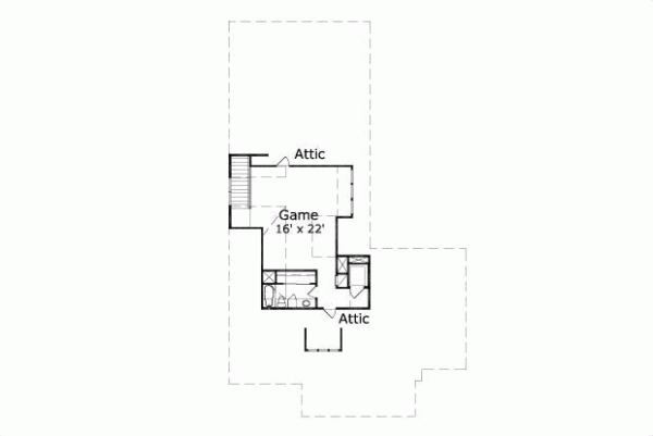 Upper/Second Floor Plan 19-412