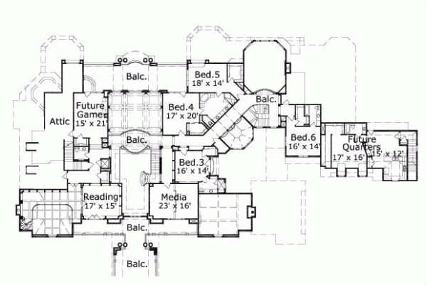 Upper/Second Floor Plan:19-413