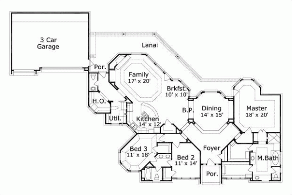 Main Floor Plan: 19-415